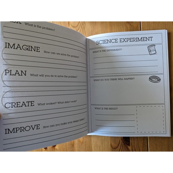 FULL STEAM AHEAD Science Activity Experiment Books 5 Count - Picture 3 of 4